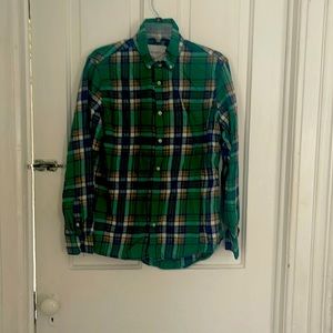 Green plaid.